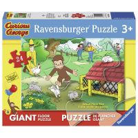 Immagine di Puzzle da Pavimento Curious George 24 pezzi 