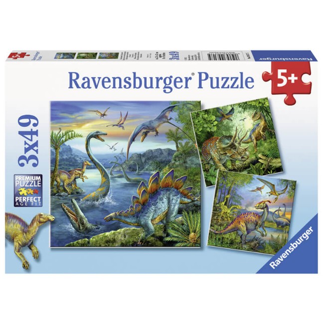 Immagine di Dinosauri 3 Puzzle da 49 pezzi 