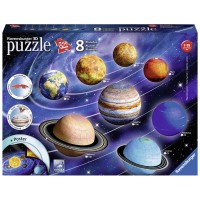Immagine di 3D Puzzle Ball Sistema Planetario 522 pezzi