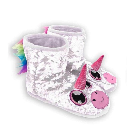 Immagine di Girabrilla Boots Stivaletti Pantofole Unicorno in due taglie 