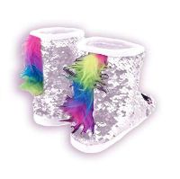 Immagine di Girabrilla Boots Stivaletti Pantofole Unicorno in due taglie 