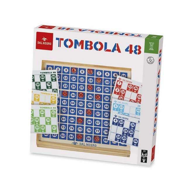 Immagine di Tombola in Legno con 48 cartelle