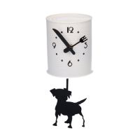 Immagine di Orologio Cane e Gatto in Metallo 