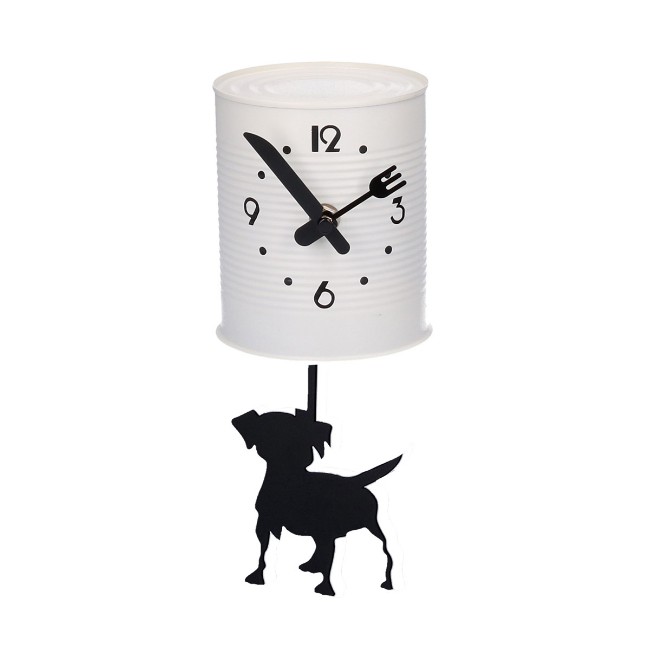 Immagine di Orologio Cane e Gatto in Metallo 