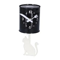 Immagine di Orologio Cane e Gatto in Metallo 