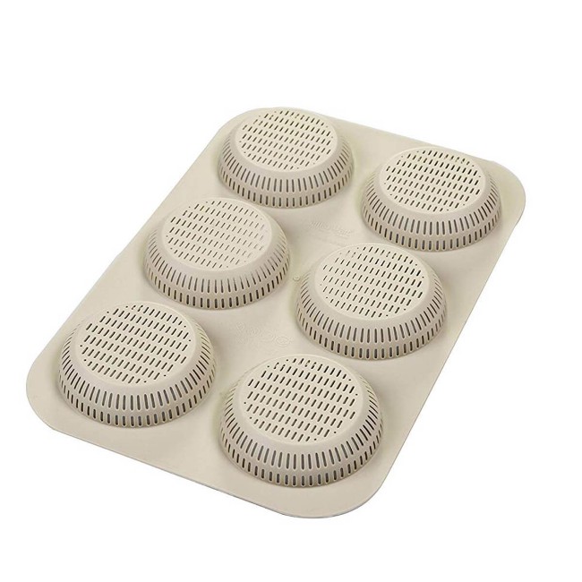 Immagine di Stampo 6 Burger Bread in Silicone 