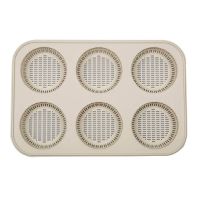 Immagine di Stampo 6 Burger Bread in Silicone 