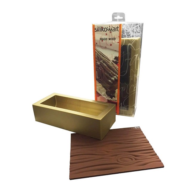 Immagine di Kit Magic Wood Stampo in Silicone + Tappeto 