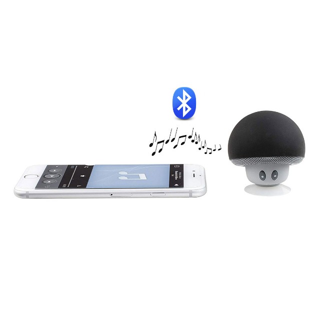 Immagine di Mini Altoparlante Bluetooth per Smartphone Tablet e PC Nero 