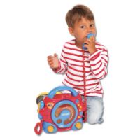 Immagine di Bontempi Lettore CD Portatile con 2 Microfoni e Porta USB