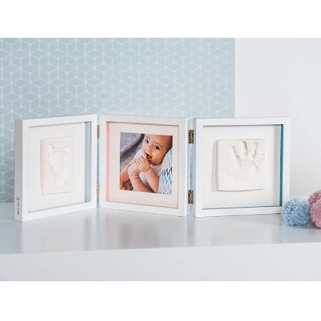 Immagine di My Baby Style Double Print Frame Impronta Bambino 0m+ Bianco