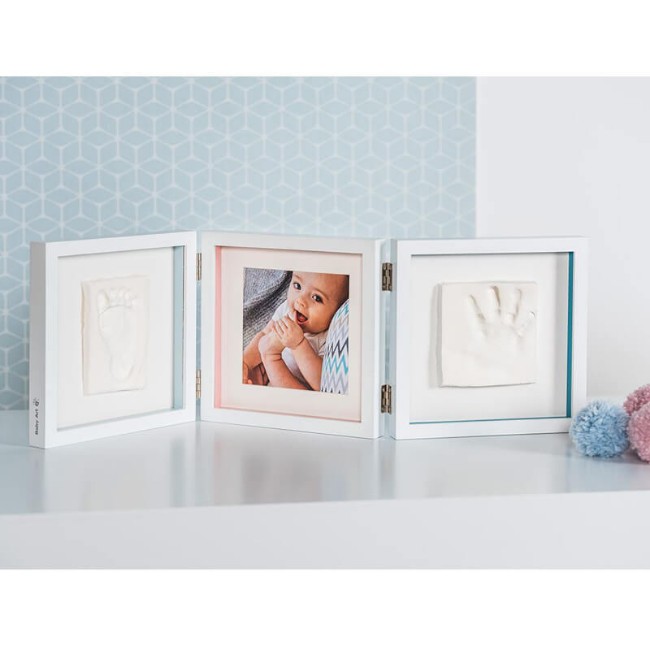 Immagine di My Baby Style Double Print Frame Impronta Bambino 0m+ Bianco