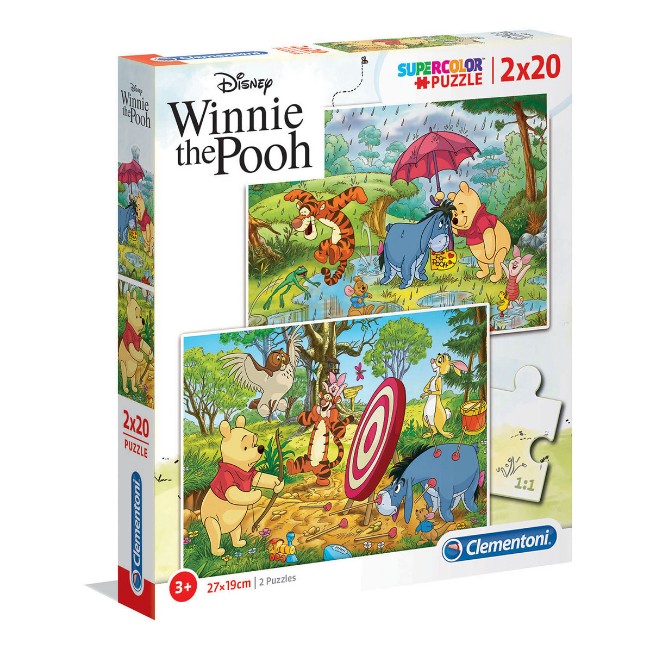 Paniate - Puzzle 2x20 Winnie The Pooh Clementoni in offerta da Paniate