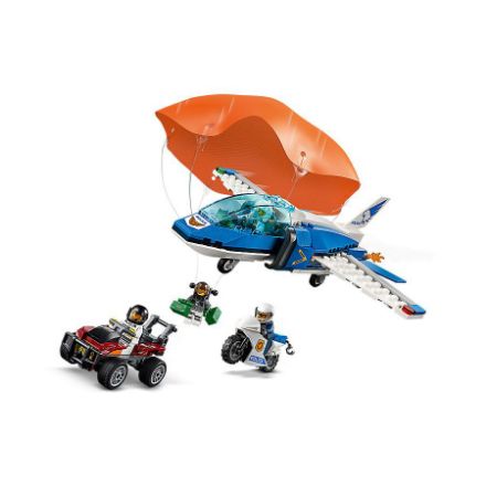 Immagine di LEGO City Arresto con il Paracadute della Polizia Aerea 60208 