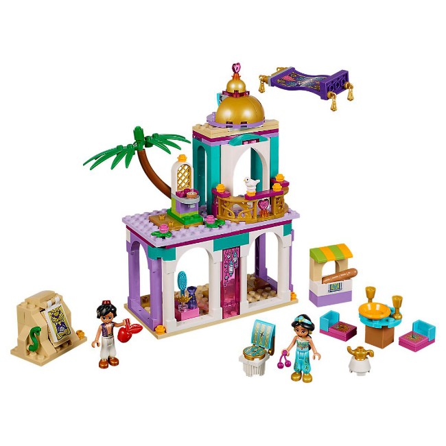 Immagine di LEGO Disney Le Avventure nel Palazzo di Aladdin e Jasmine 41161 