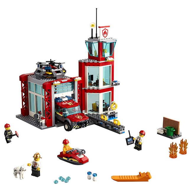 Immagine di LEGO City Caserma dei Pompieri 60215 
