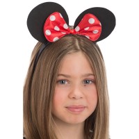 Carnival Toys Cerchietto Minnie con Orecchie e Fiocco 