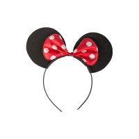 Carnival Toys Cerchietto Minnie con Orecchie e Fiocco 