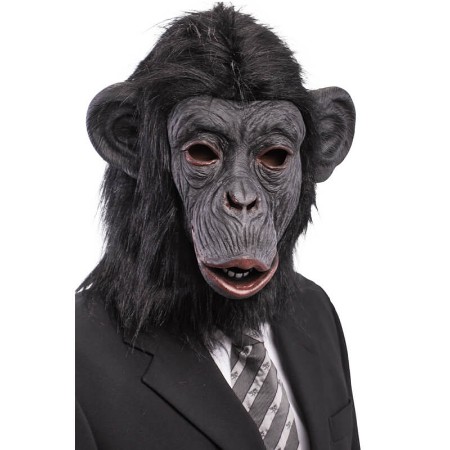 Immagine di Maschera Gorilla con Pelo 