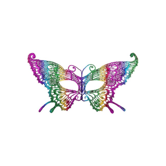 Carnival Toys Maschera Farfalla Multicolor