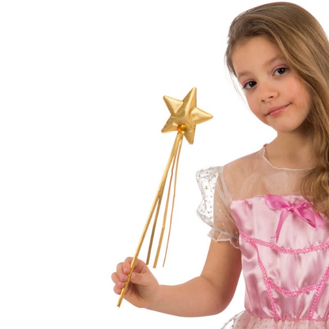 Bacchetta Da Fata In Metallo Con Cristallo Verde - Per Bambine, Halloween, Feste - Foto 7