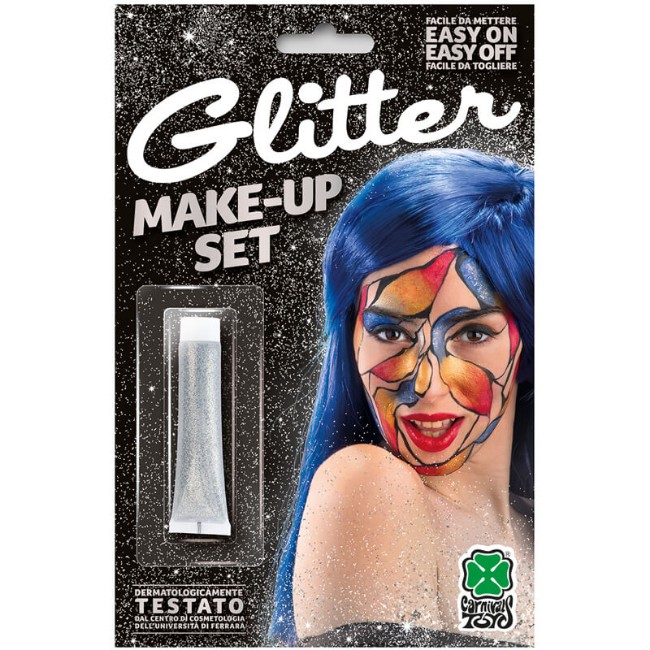 Immagine di Tubetto Gel Glitter Argento (20 ml) 
