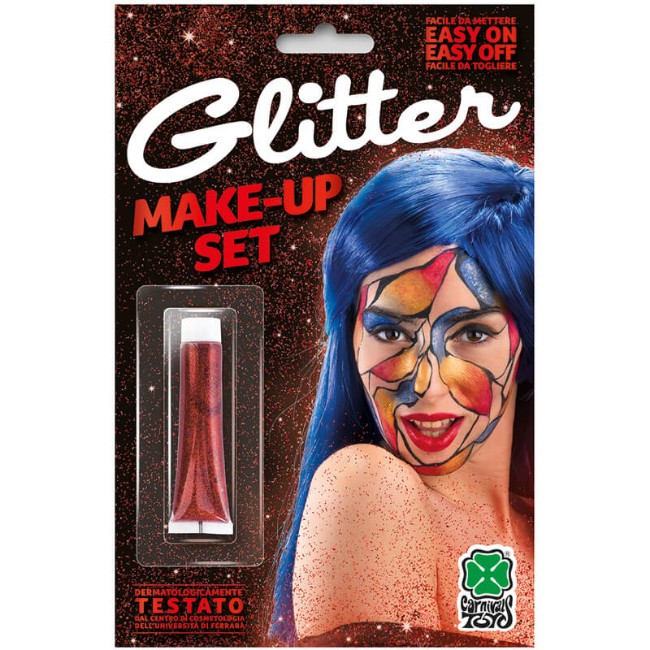 Immagine di Tubetto Gel Glitter Rosso (20 ml) 