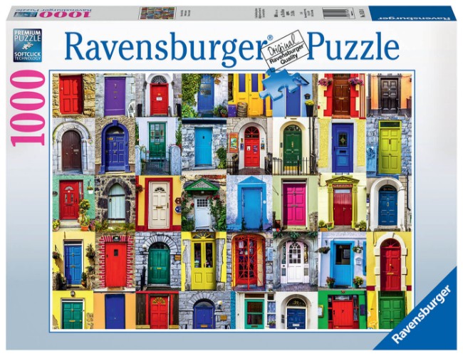 Paniate - Puzzle 1000 Puertas del mundo Ravensburger in offerta da Paniate