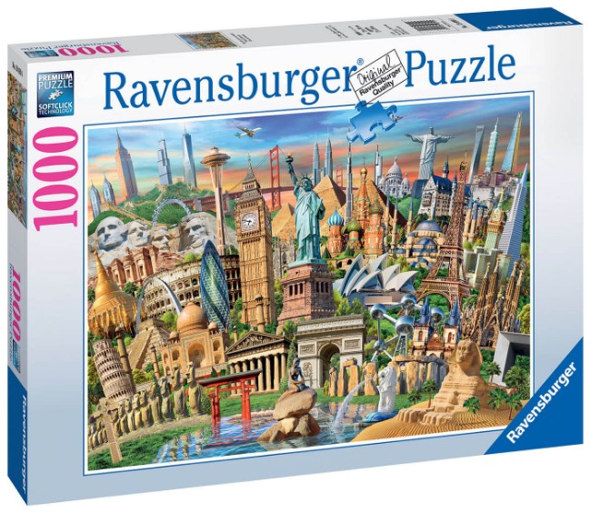 Ravensburger Puzzle 1000 Pezzi – Castello Dei Draghi, Dimensioni 70x50 Cm, Fantasy, Per Adulti E Ragazzi
