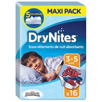 Immagine di Mutandine DryNites Maxi Pack Confezione da 16 pezzi Boy (3-5 anni) 16-23 Kg