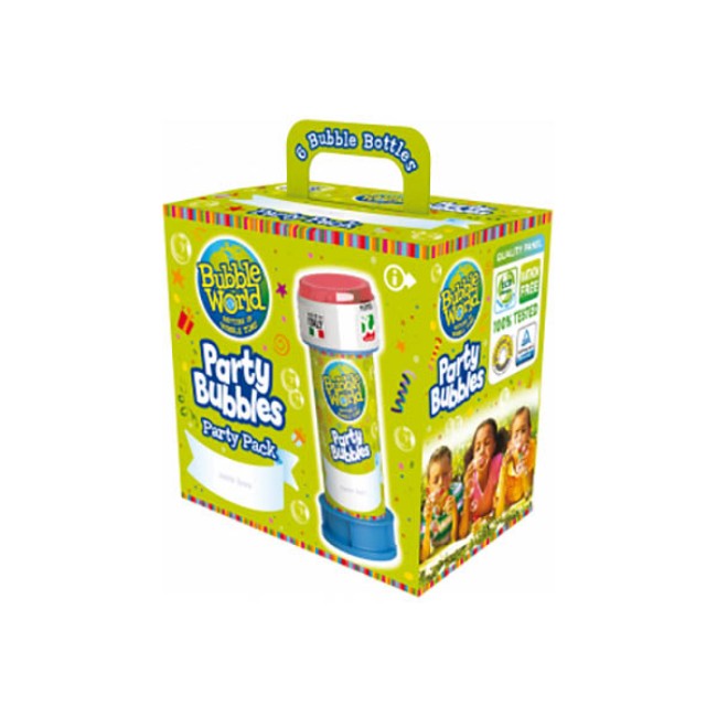 Immagine di Party Pack 6 Confezioni bolle sapone 60ml 