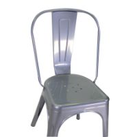 Immagine di Sedia in Metallo Bristol Singola Grigio