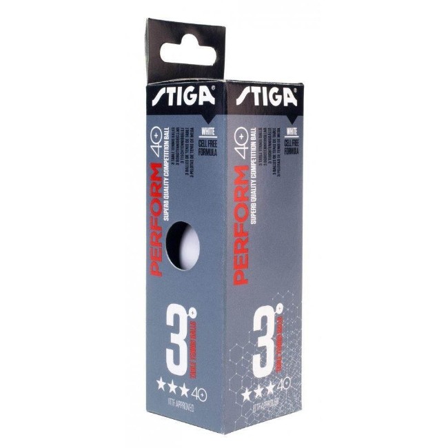 Immagine di Garlando Confezione 3 Palline Ping Pong Master Professionali Bianche ABS 