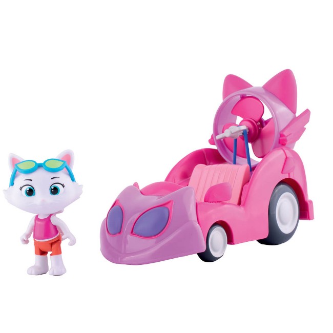 Immagine di 44 Gatti Veicolo con Personaggio Collezionabile 8 cm 