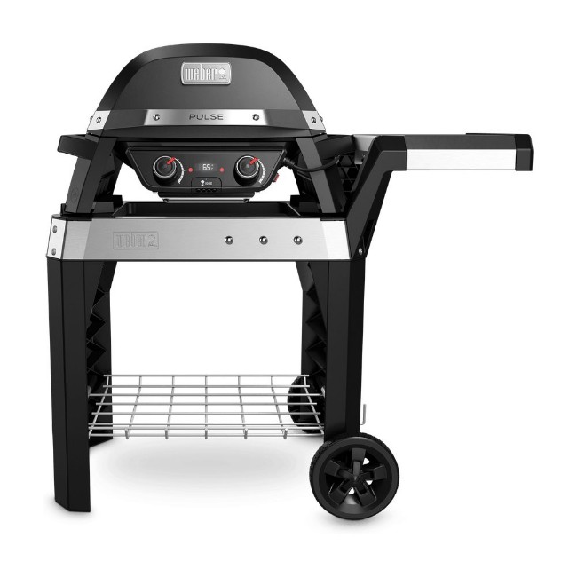 Barbecue Elettrico Pulse 2000 Black con Carrello