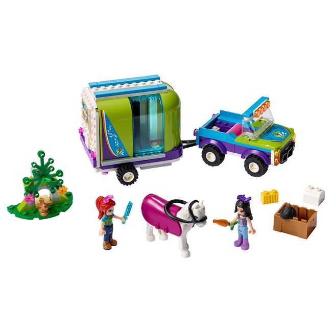 Immagine di LEGO Friends il Rimorchio dei Cavalli di Mia 41371 