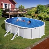 Piscina Ovale Atlantis  KITPROV618 - 610x375x132cm Gre