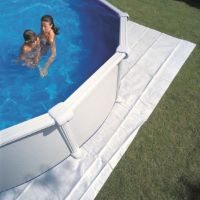 Immagine di Tappeto di Protezione per Piscina Fuori Terra Rotonda Ø 450 / 460 cm 