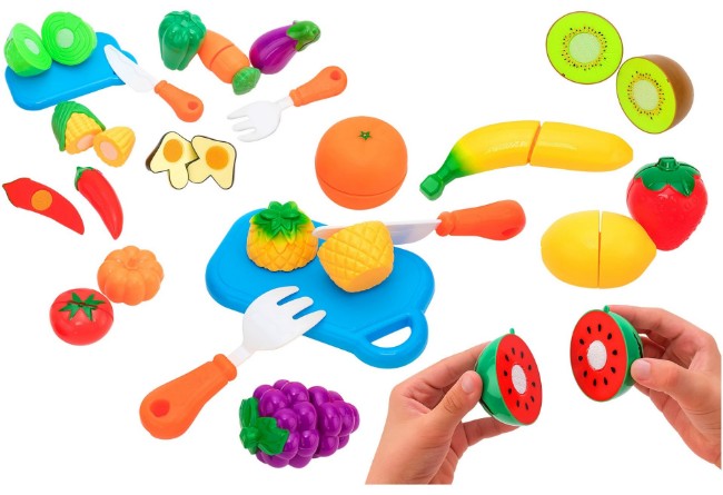Immagine di Playset Frutta e Verdura con Velcro 