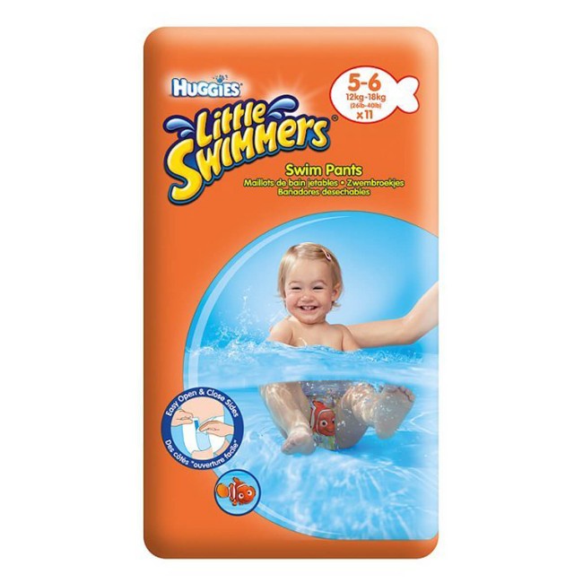 Immagine di Pannolini Little Swimmers Taglia Large (5-6) 12-18 Kg 11 pezzi 