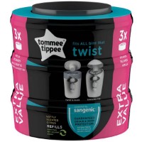 Immagine di Tommee Tippee 3 Ricariche per Contenitore Mangiapannolini Twist & Click 