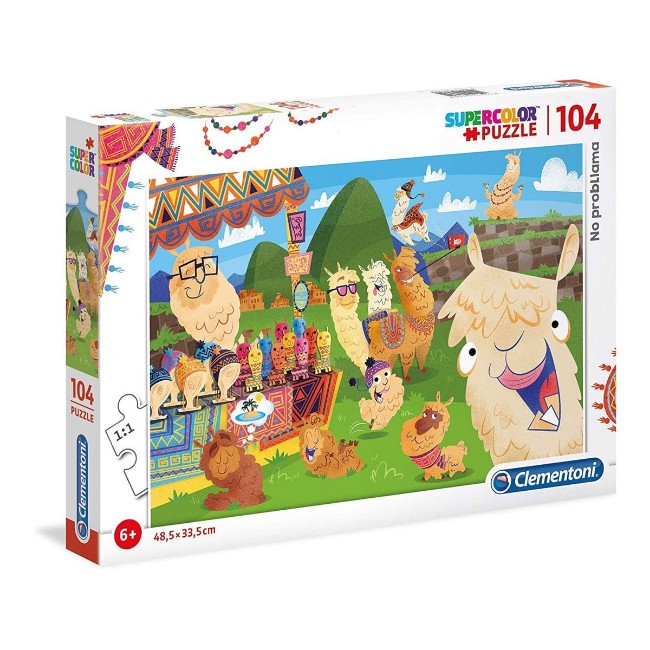 Immagine di Puzzle No ProbLlama 104 Pezzi