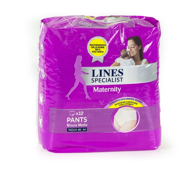 Lines Specialist Maternity Mutandine Con Assorbente Mutandine