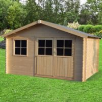 Immagine di Casetta in Legno Flodeal 10,17 m² 