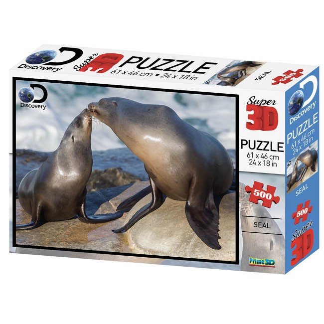Immagine di Puzzle 3D Foca 500Pz 