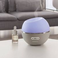Immagine di Diffusore ad Ultrasuoni Hydro Mezza Sfera Bianco e Tortora