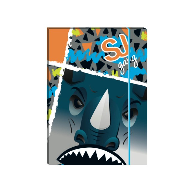 Immagine di Cartellina con Elastico SJ Gang Animali da SJ 