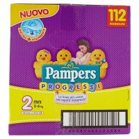 Immagine di Pannolini Progressi Mini 2 quadripack 112 pezzi 