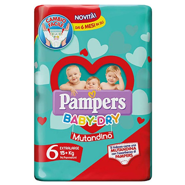 Pampers Baby Dry XL Grösse 6 , 32 Stück online kaufen