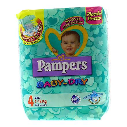 Immagine di Pannolini Baby Dry Maxi 4 19 pezzi 